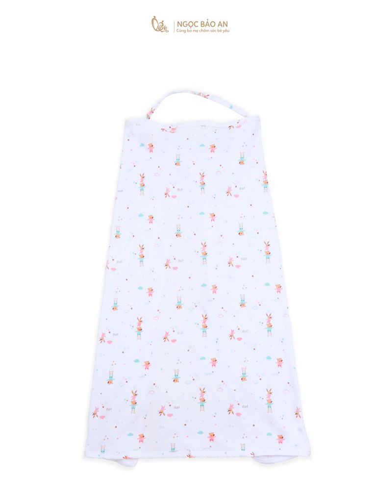 [M&B] Khăn choàng đa năng 1 lớp cotton để che chắn cho bé