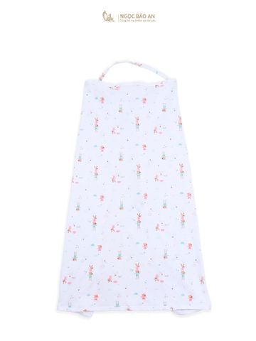 [M&B] Khăn choàng đa năng 1 lớp cotton để che chắn cho bé