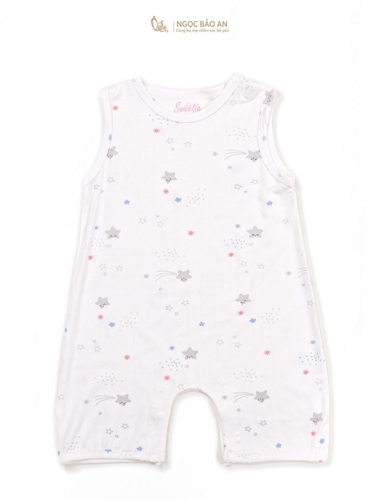 [M&B] Bộ bodysuit sát nách, cộc tay, tay dài sơ sinh
