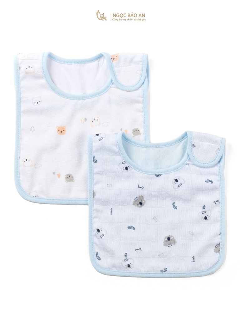 Yếm Honey Bamboo - Cotton cho bé