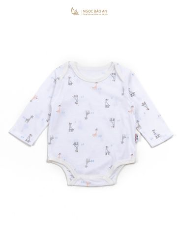 [HONEY] Bộ bodychip tay dài cotton sơ sinh