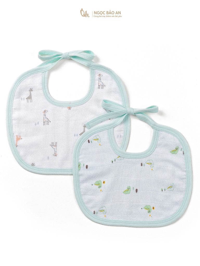 Yếm Honey Bamboo - Cotton cho bé