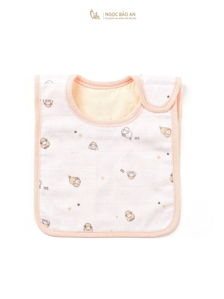 Yếm Honey Bamboo - Cotton cho bé