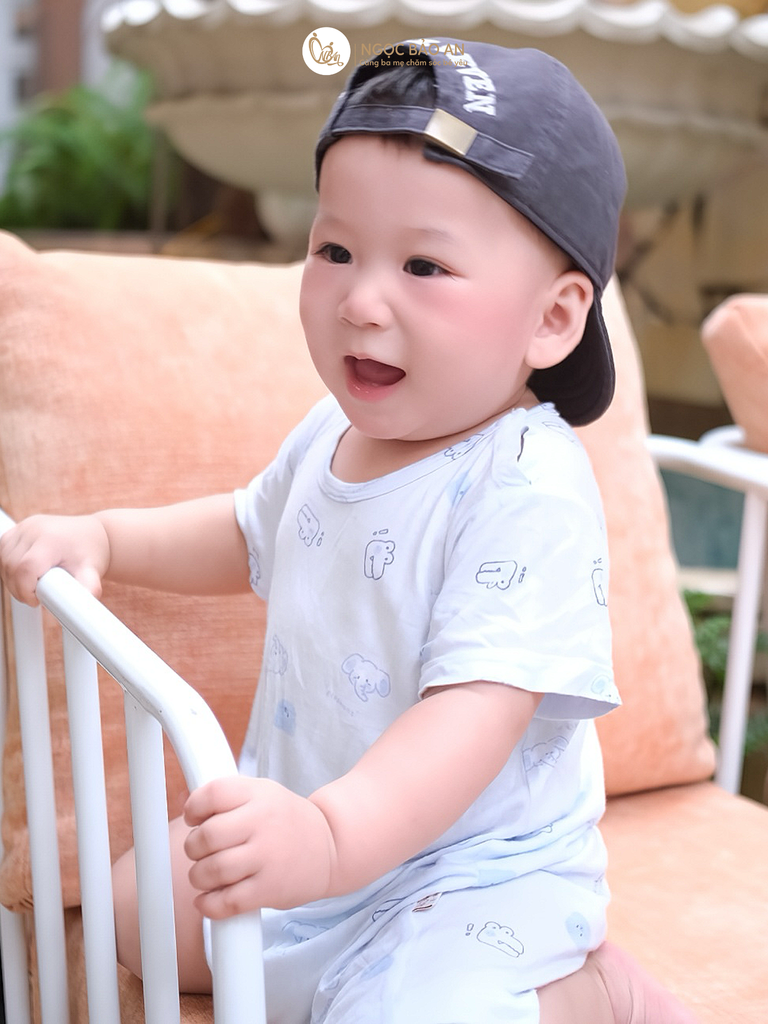 Body đùi bé Trai tay ngắn Honey rayon