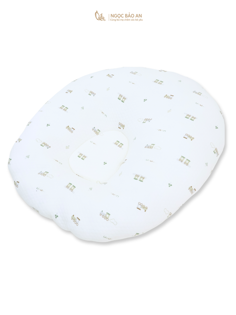 [M&B] Gối chống trào ngược sơ sinh chần bông cao cấp