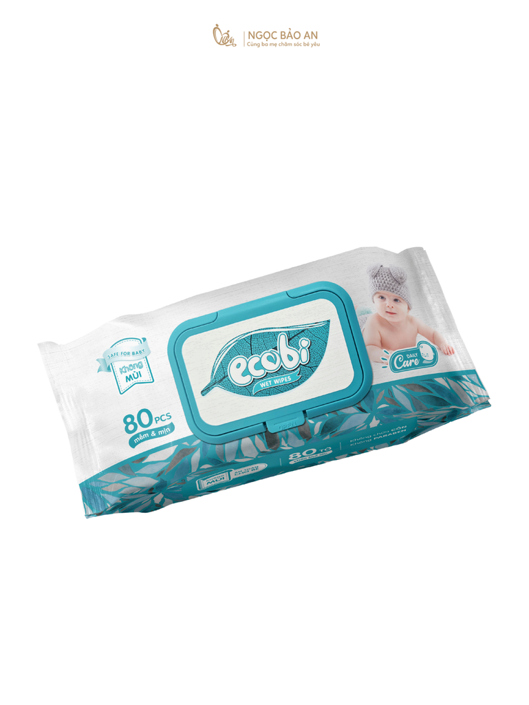 Khăn ướt em bé Ecobi