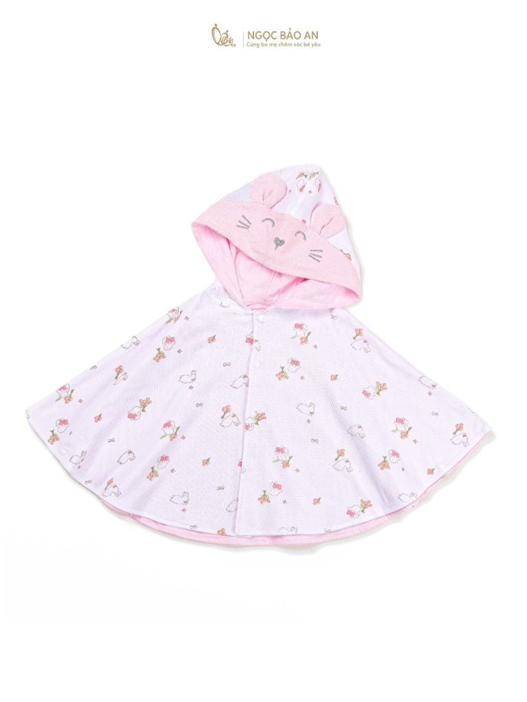[M&B] Áo khoác cánh tiên 2 lớp cotton che nắng cho bé