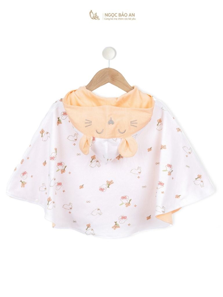 [M&B] Áo khoác cánh tiên 2 lớp cotton che nắng cho bé