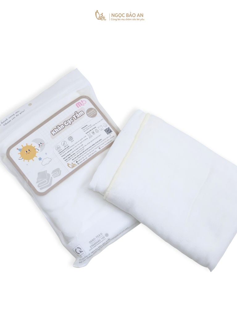 Khăn Gạc 4 lớp Honey - Lion - M&B