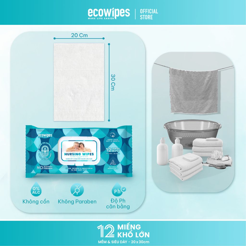 Khăn ướt vệ sinh Nursing Wipes