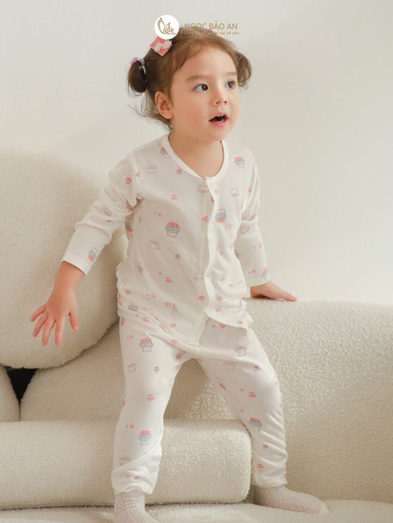 Bộ áo quần dài Cài Giữa Honey rayon