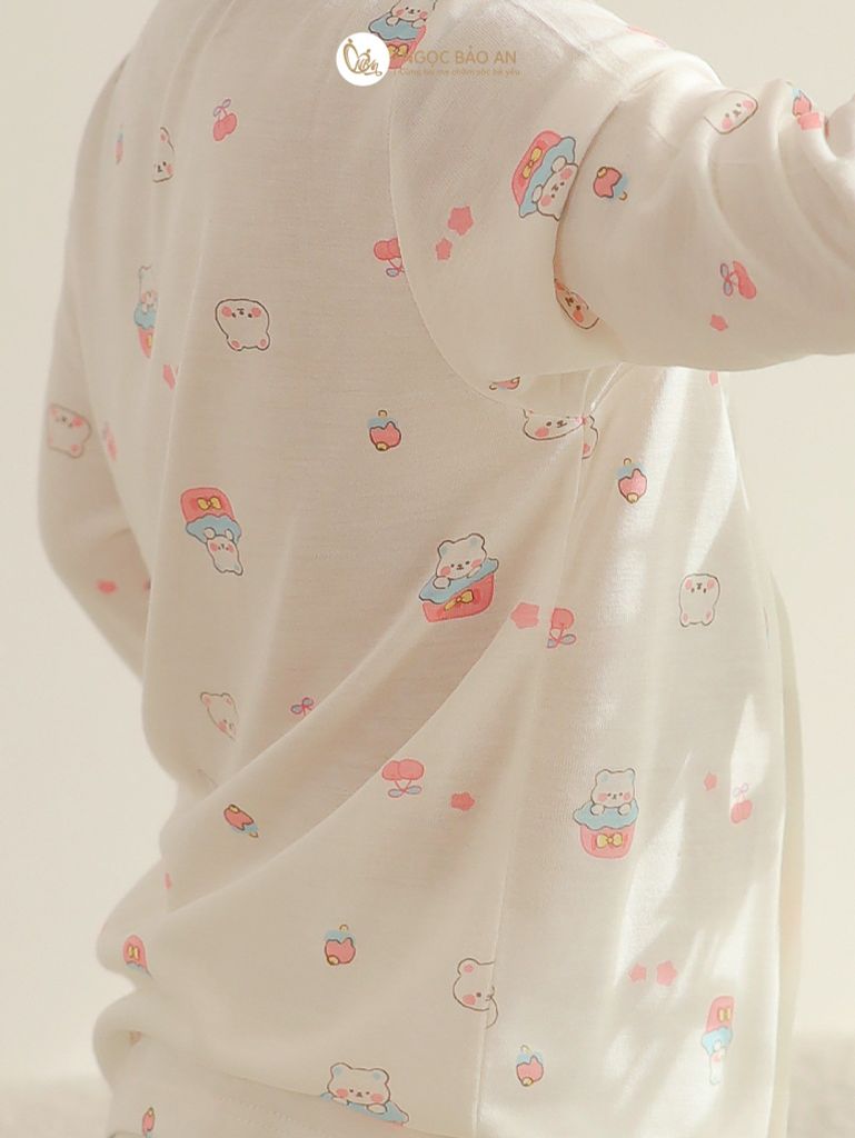 Bộ áo quần dài Cài Giữa Honey rayon