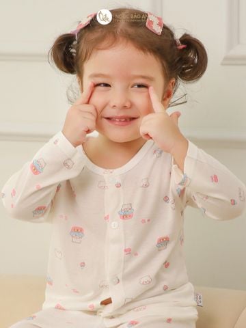 Bộ áo quần dài Cài Giữa Honey rayon