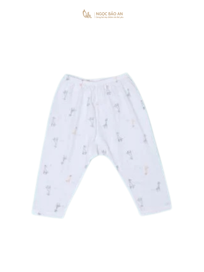 [HONEY] Quần dài lẻ sơ sinh cotton co giãn tốt