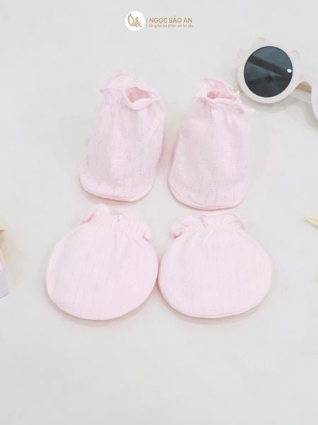 [M&B] Bộ bao tay chân cotton bo/thun cao cấp
