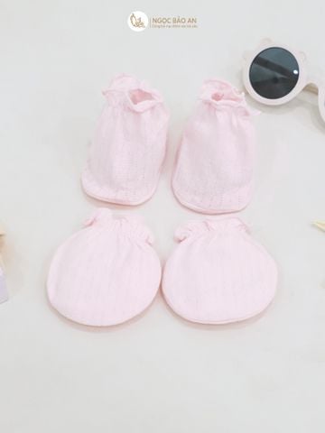 [M&B] Bộ bao tay chân cotton bo/thun cao cấp