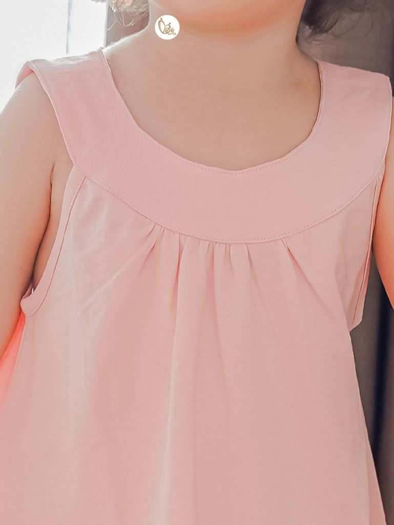 [NGỌC BẢO AN KIDS] Đầm cánh tiên bé gái hoạ in hình thiên nga