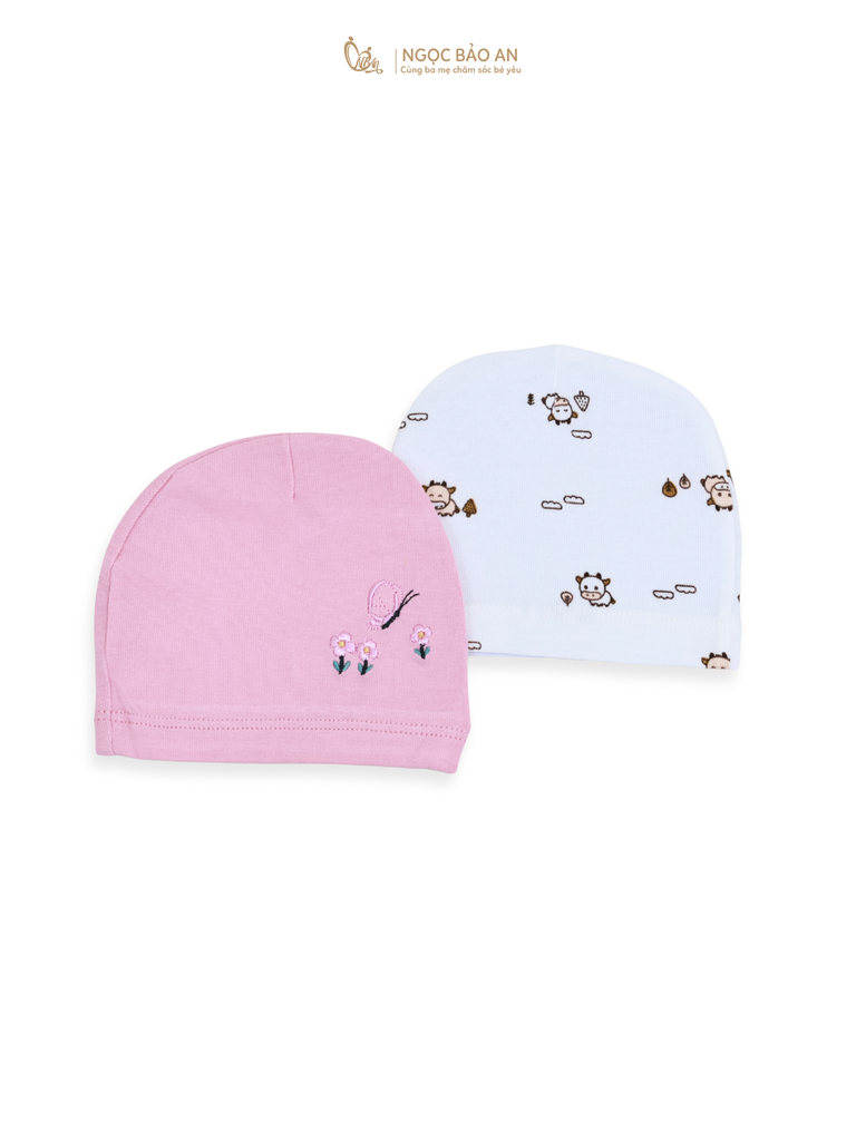 Set nón tròn 2 lớp Honey cotton