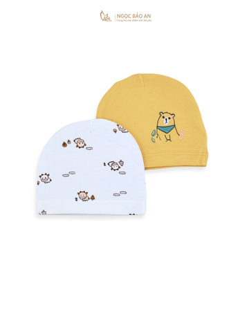 Set nón tròn 1 lớp Honey cotton