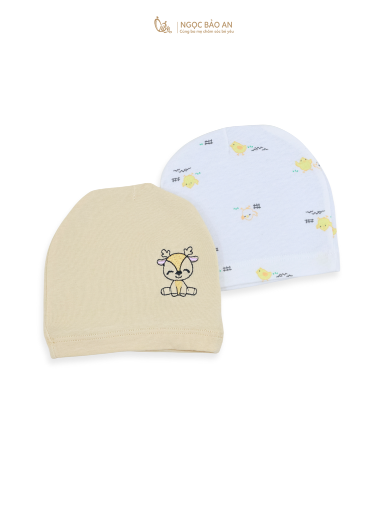 Set nón tròn 2 lớp Honey cotton