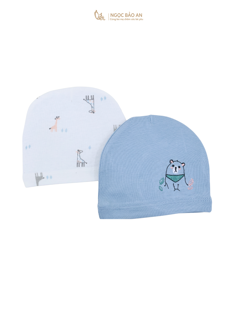 Set nón tròn 2 lớp Honey cotton