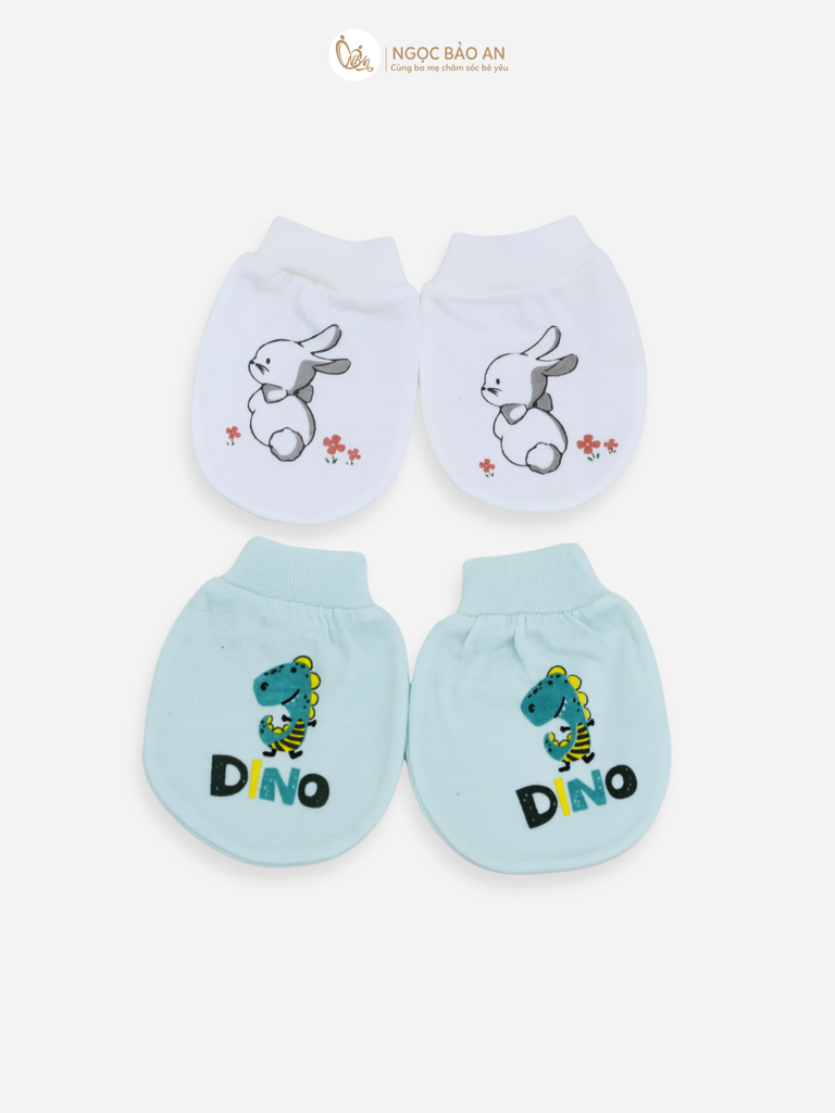 Cặp bao tay sơ sinh (2 cặp/gói)