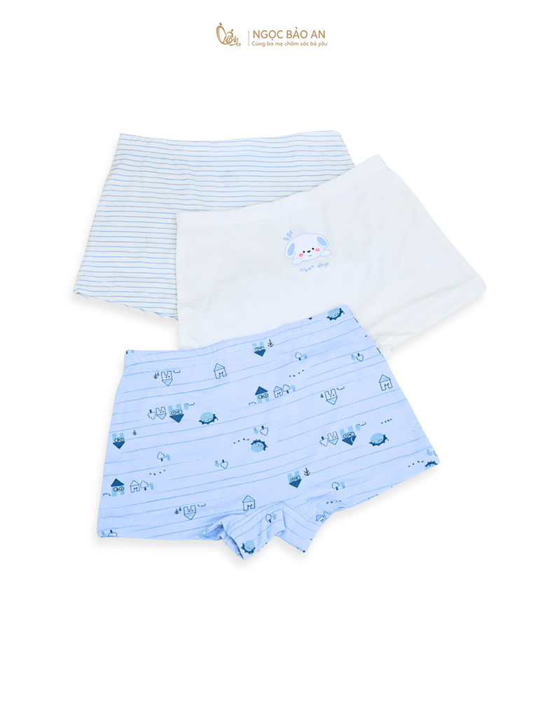 [NGỌC BẢO AN KIDS] Set 3 quần chip cotton
