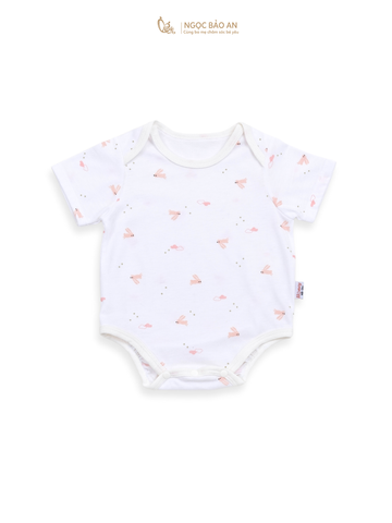 [HONEY] Bộ bodychip tay ngắn cotton sơ sinh
