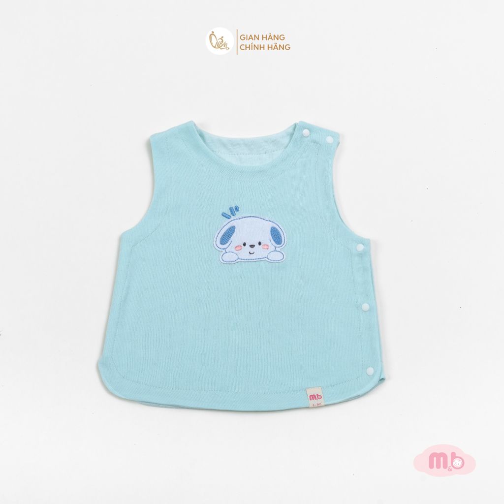 [M&B] Áo khoác gile 2 lớp cotton thoáng mát