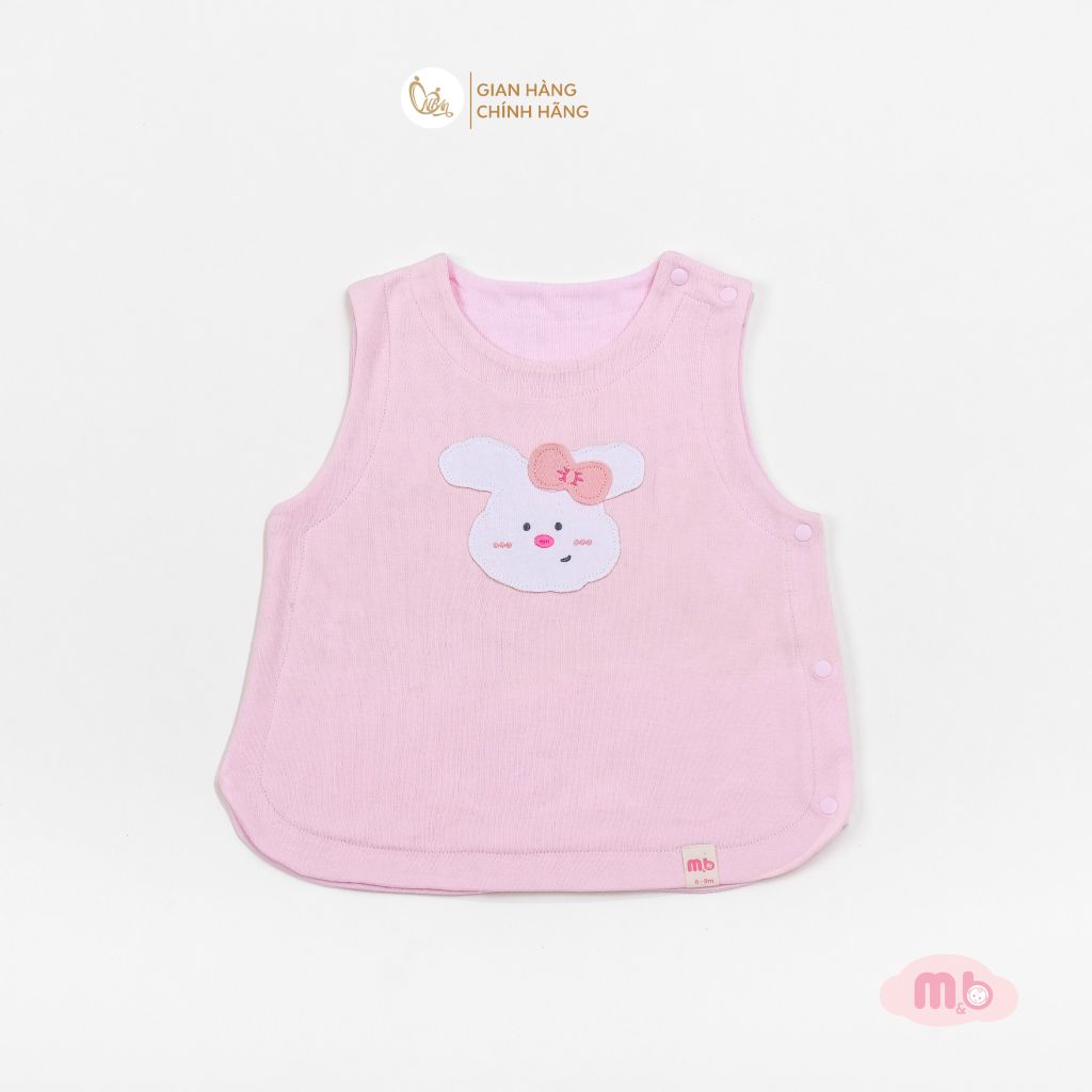 [M&B] Áo khoác gile 2 lớp cotton thoáng mát