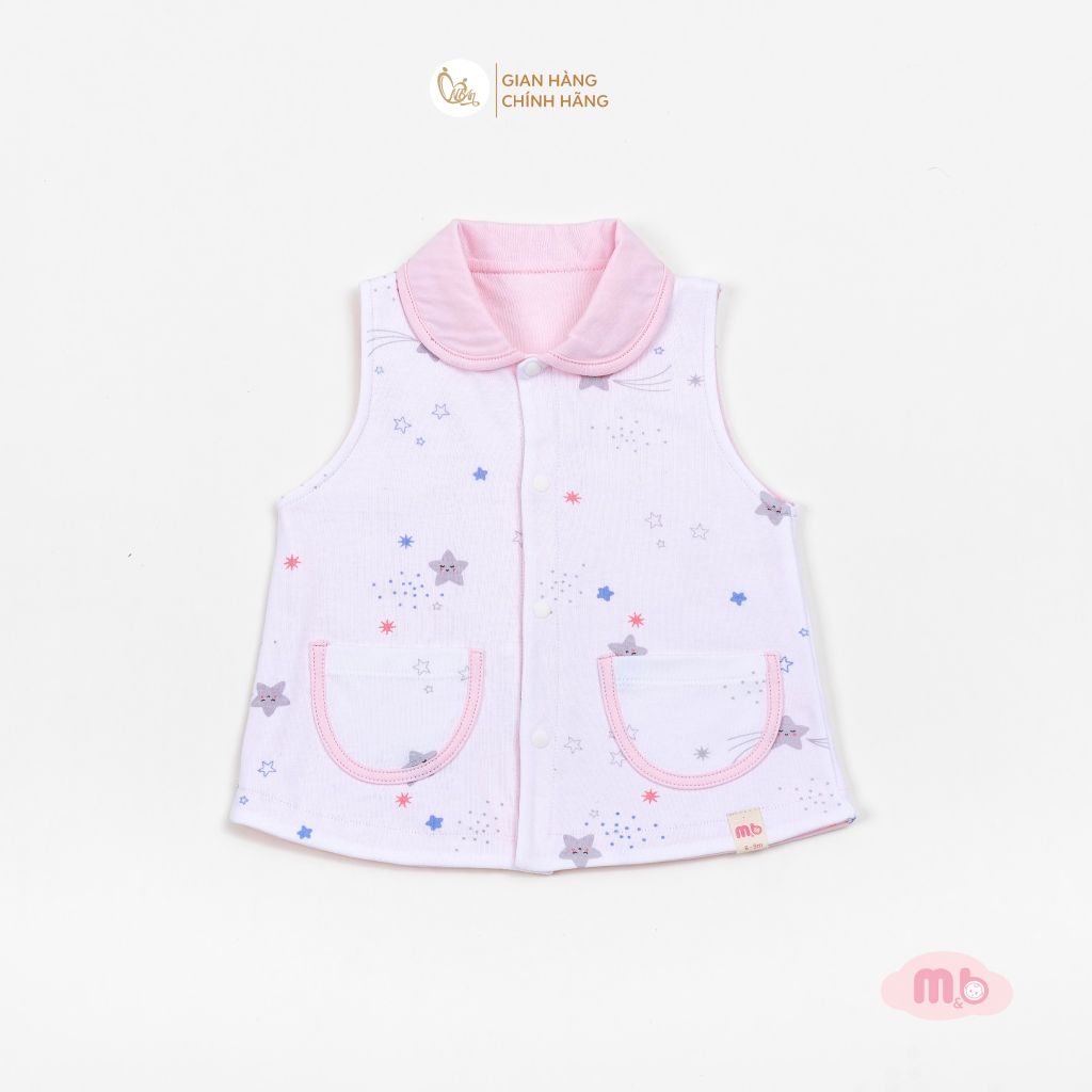 [M&B] Áo khoác gile 2 lớp cotton thoáng mát
