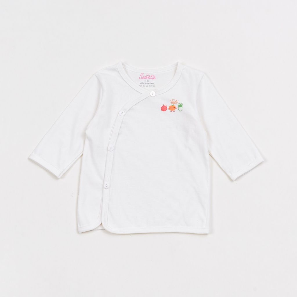 [M&B] Set 5 áo cotton in hình đáng yêu cho bé sơ sinh