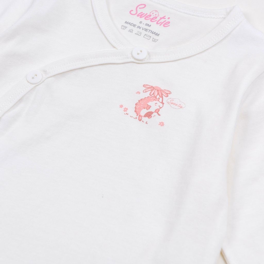 [M&B] Set 5 áo cotton in hình đáng yêu cho bé sơ sinh