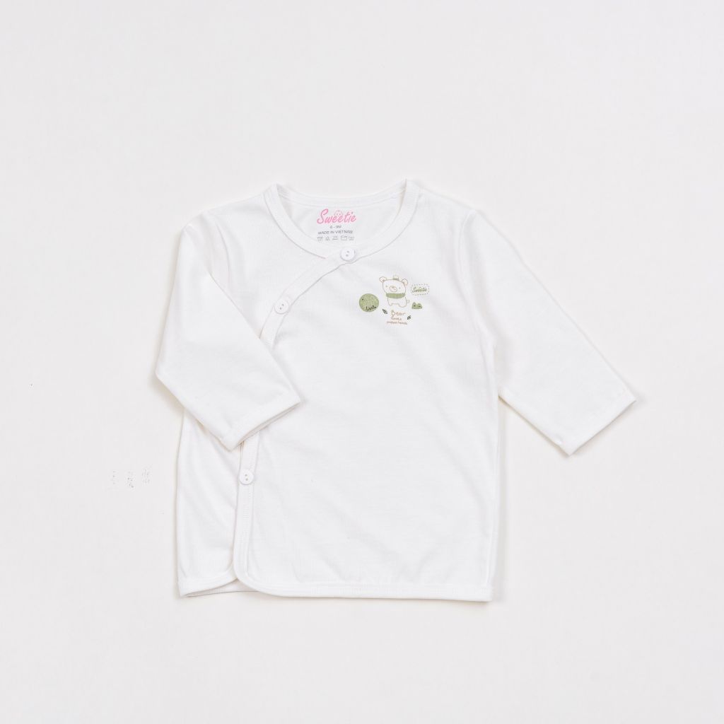 [M&B] Set 5 áo cotton in hình đáng yêu cho bé sơ sinh
