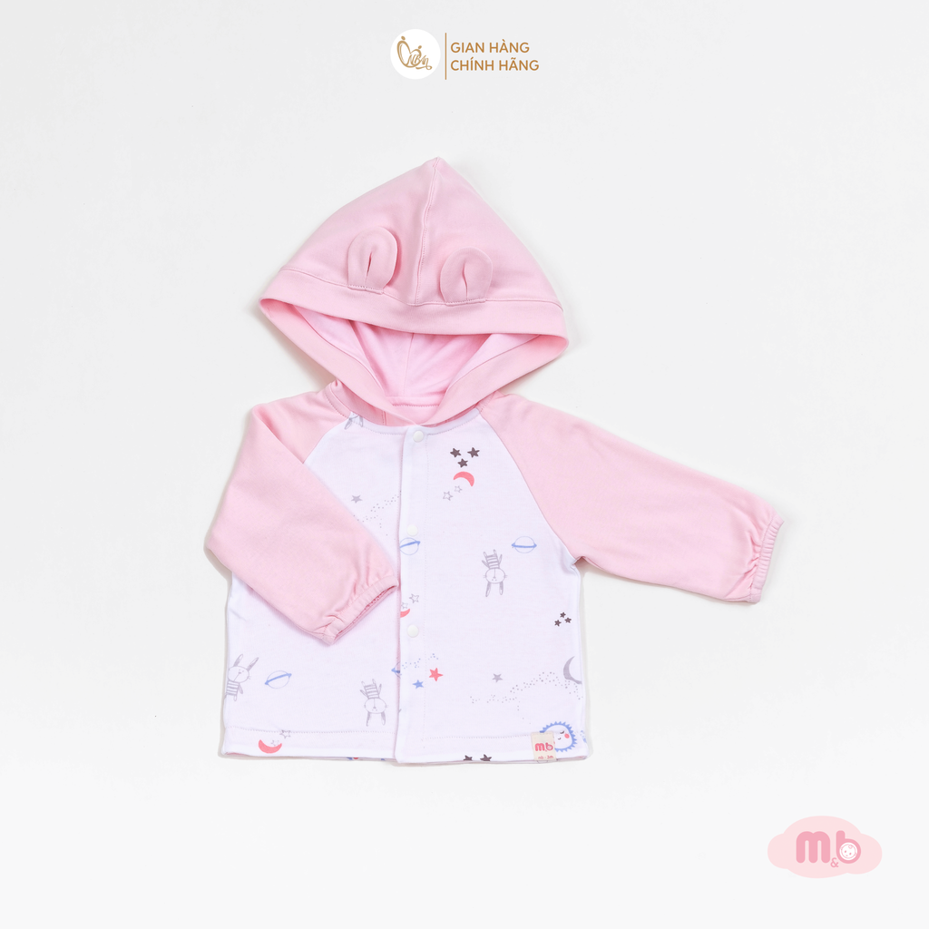 [M&B] Áo khoác 2 lớp có nón in hình đáng yêu