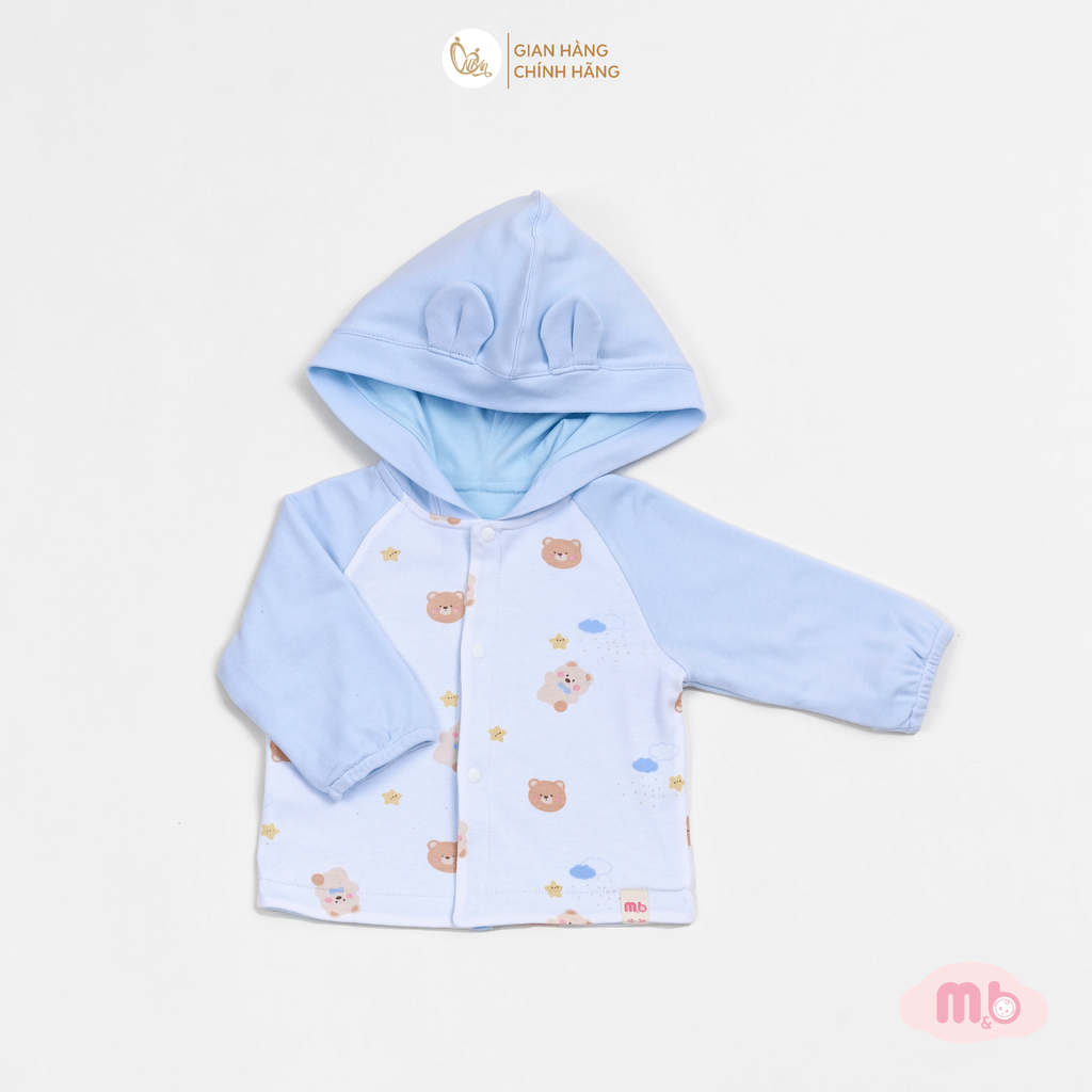 [M&B] Áo khoác 2 lớp có nón in hình đáng yêu