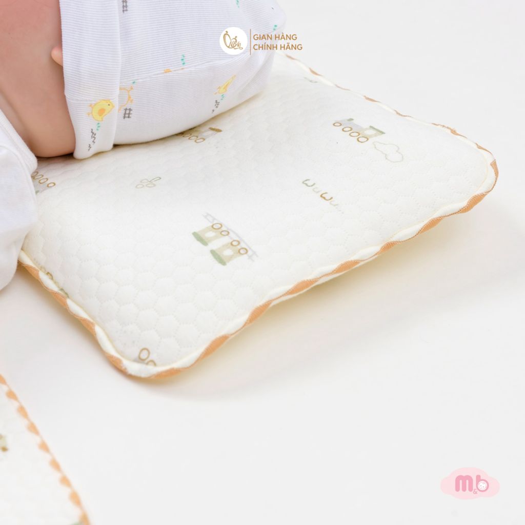 [M&B] Gối nằm chần bông mềm mại giúp bé ngủ ngon 23x35cm