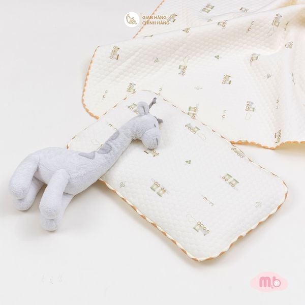 [M&B] Gối nằm chần bông mềm mại giúp bé ngủ ngon 23x35cm