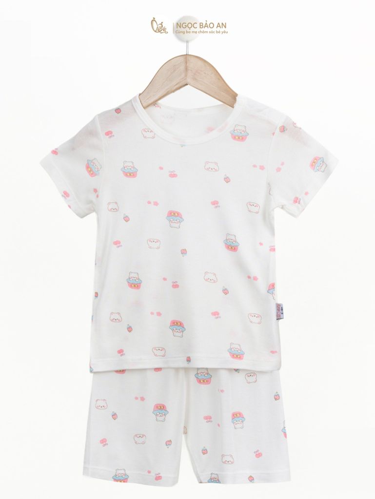 Bộ áo quần ngắn Cài Vai Honey rayon