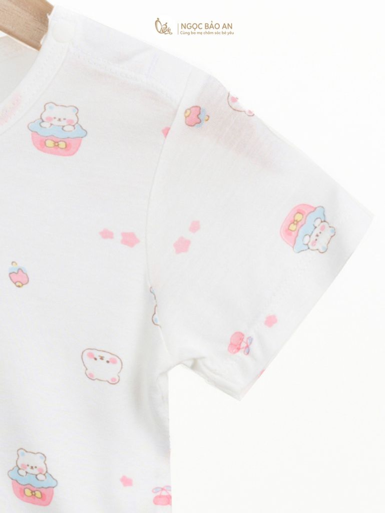 Bộ áo quần ngắn Cài Vai Honey rayon