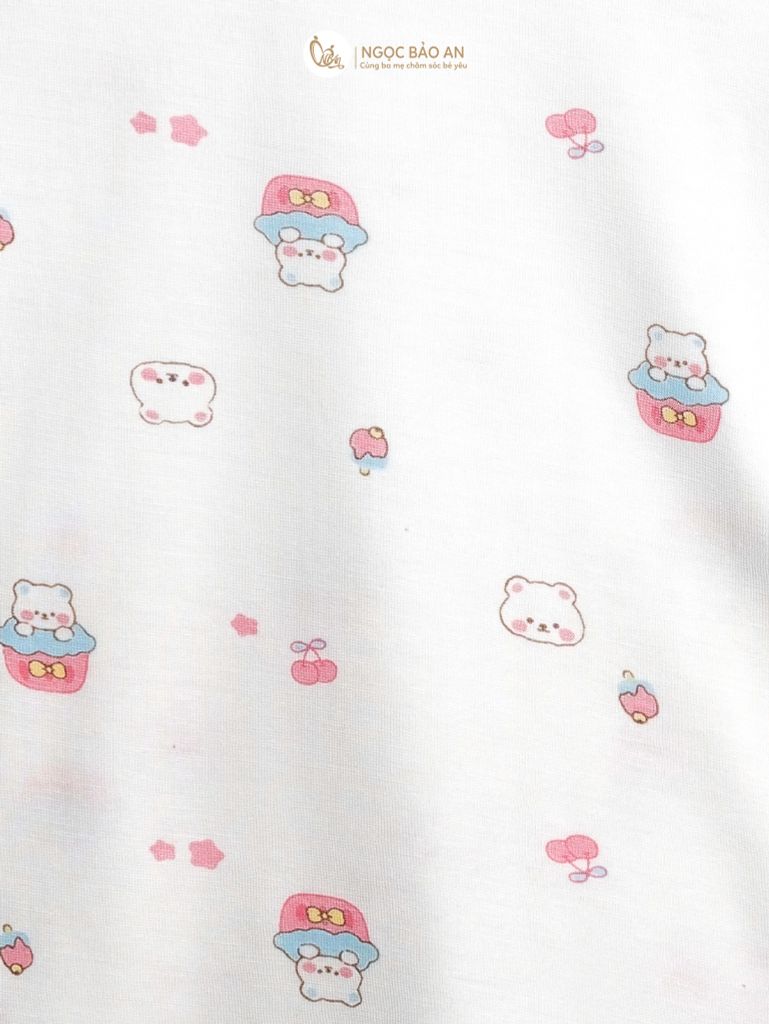 [HONEY] Bộ quần áo ngắn cài giữa 9 họa tiết