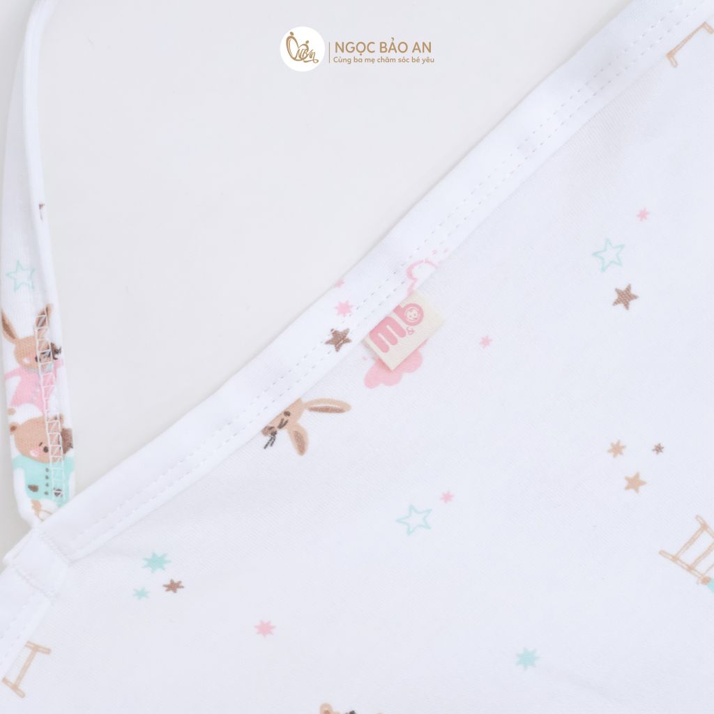 [M&B] Khăn choàng đa năng 1 lớp cotton để che chắn cho bé