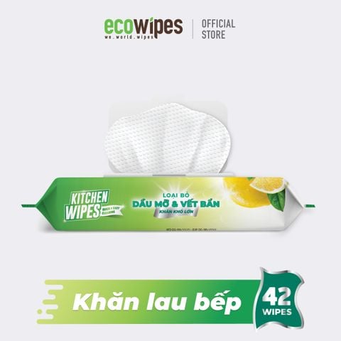 Khăn Lau Bếp EcoWipes - KITCHEN WIPES