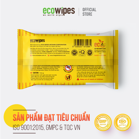 Khăn ướt chống muỗi Mosquito Repellent Wipes