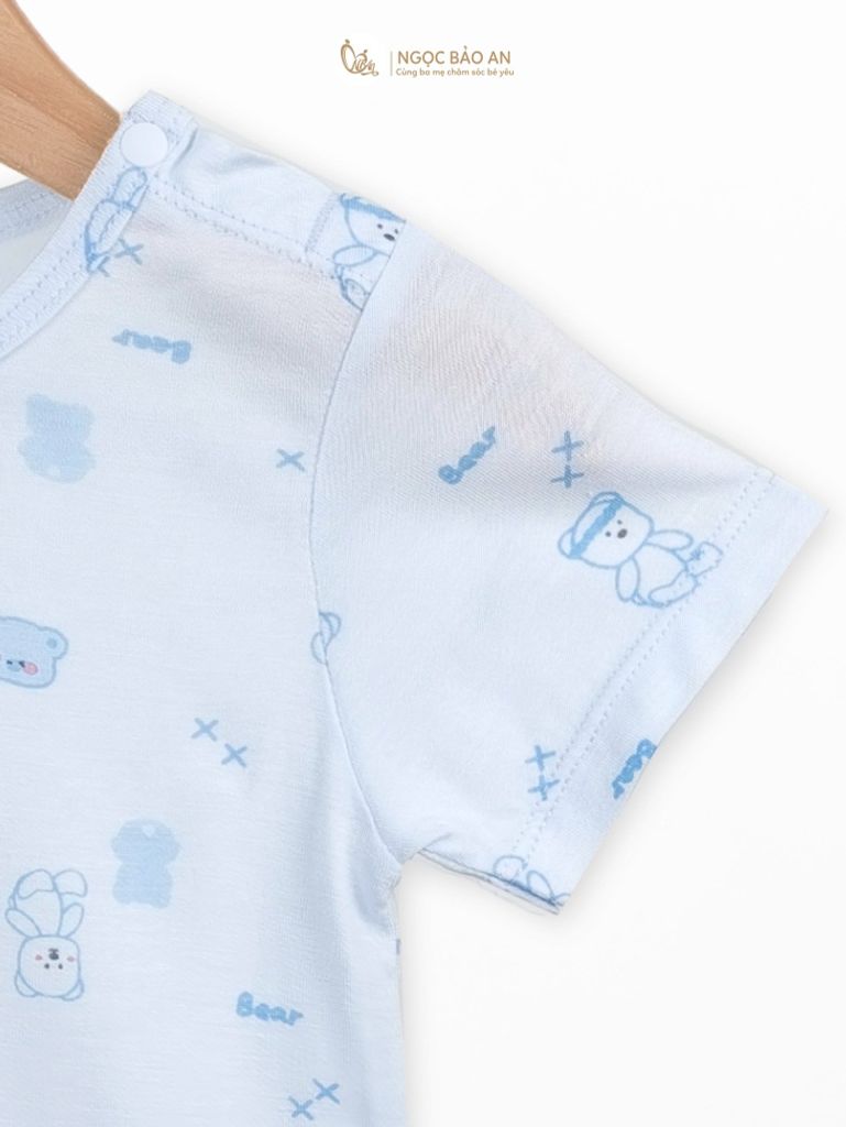 Bộ áo quần ngắn Cài Vai Honey rayon