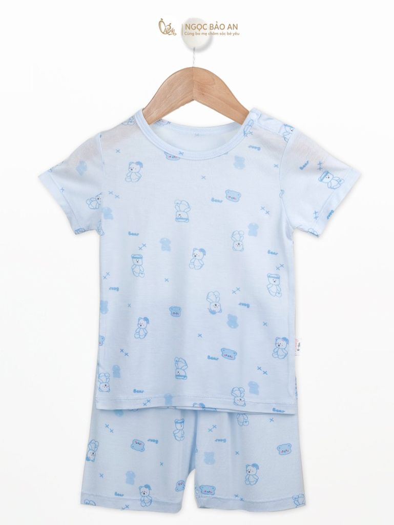 Bộ áo quần ngắn Cài Vai Honey rayon