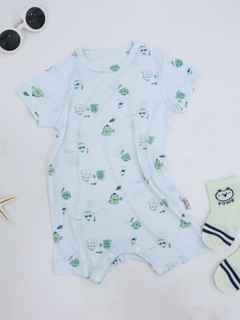 Body đùi bé Trai tay ngắn Honey rayon
