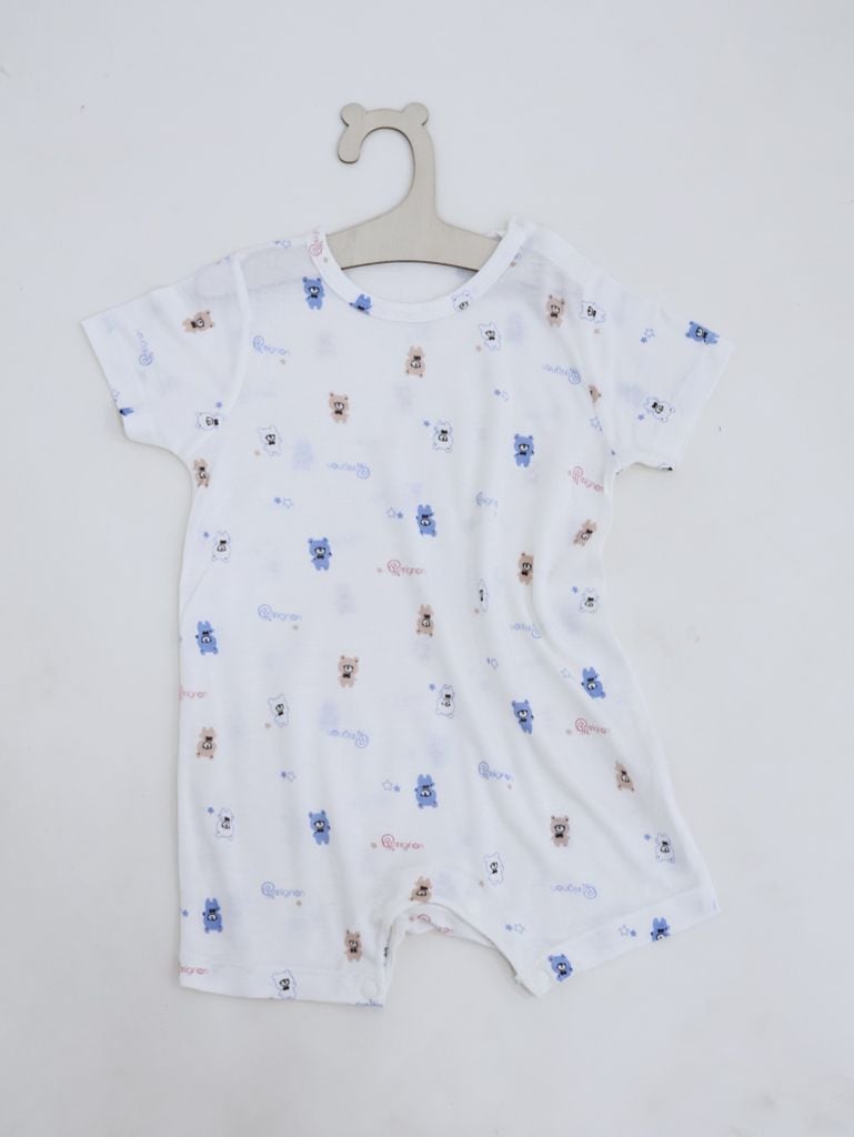 Body đùi bé Trai tay ngắn Honey rayon