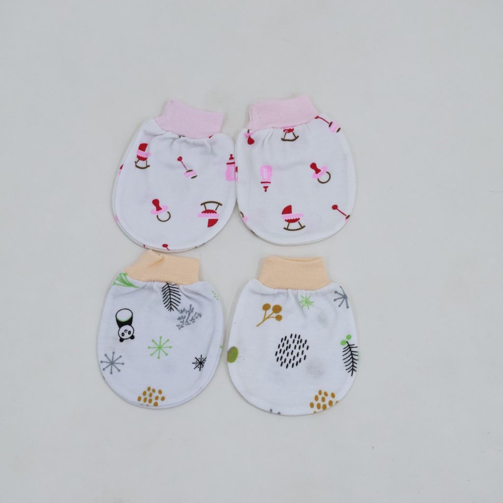Cặp bao tay sơ sinh (2 cặp/gói)