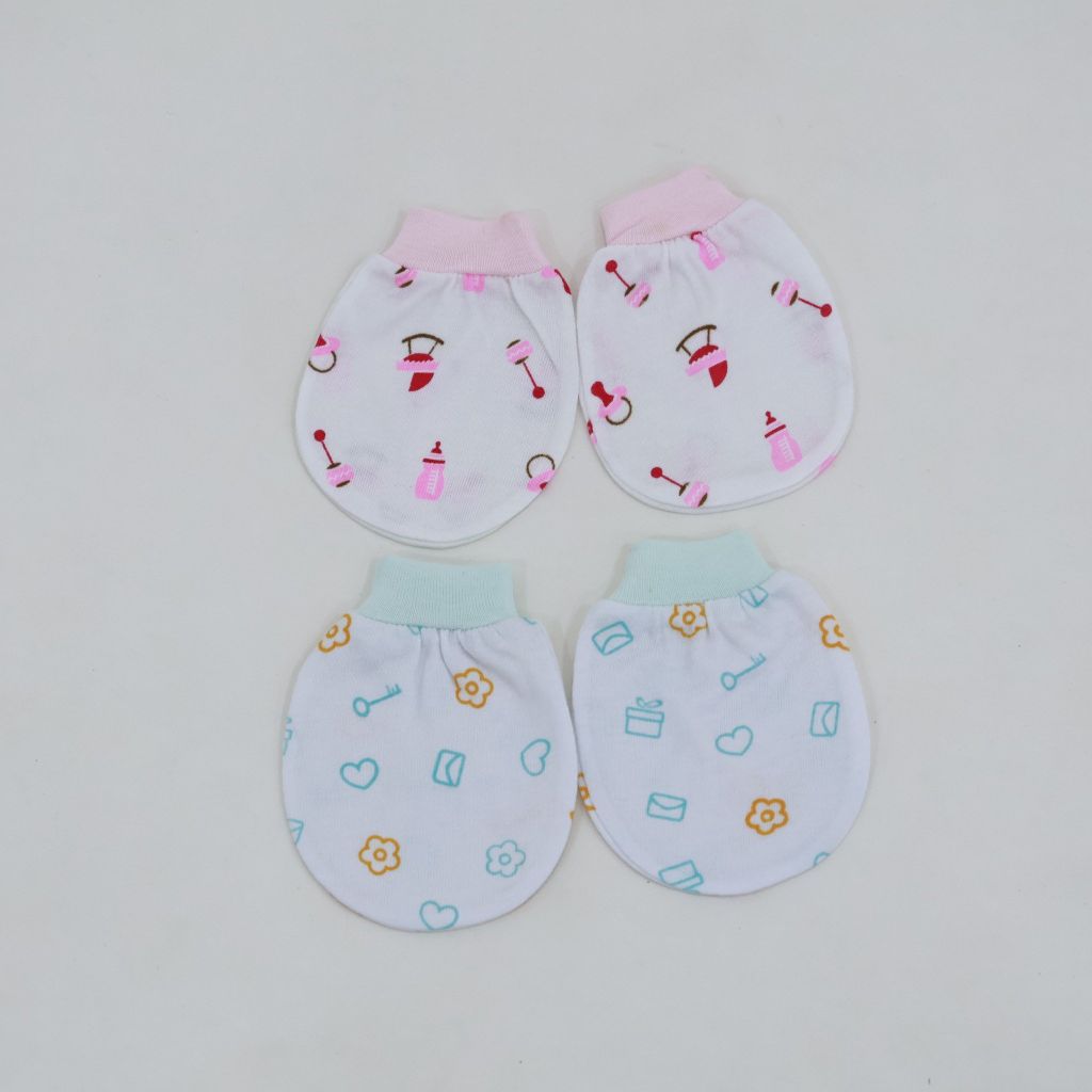 Cặp bao tay sơ sinh (2 cặp/gói)